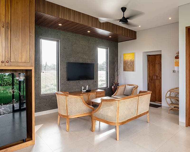 Mahagangga Villa lounge area
