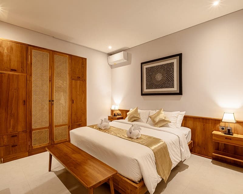 Mahagangga Villa bedroom — The Garden Suite