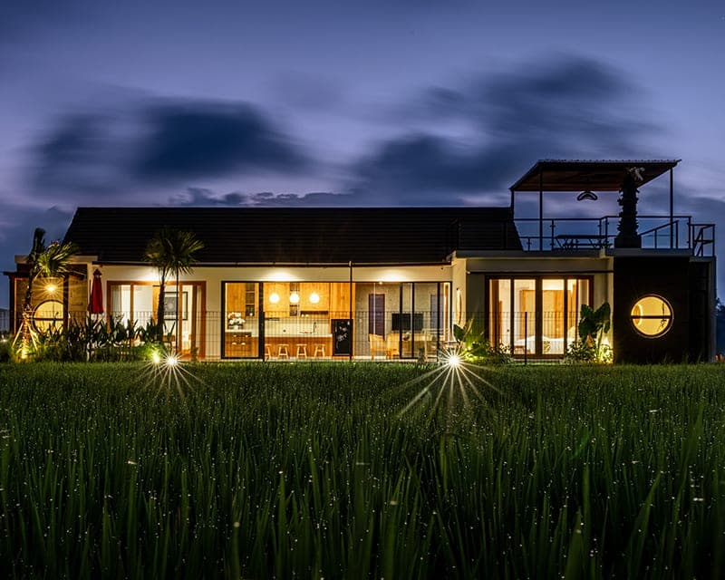 Mahagangga Villa terrace